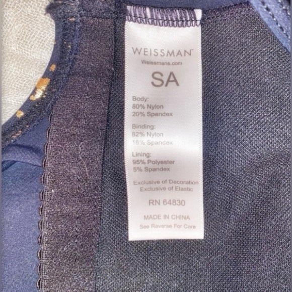 Weissman Dance Leotard Costume Transcendence Style# 11428 Gold/Black Adult SA - Picture 11 of 13